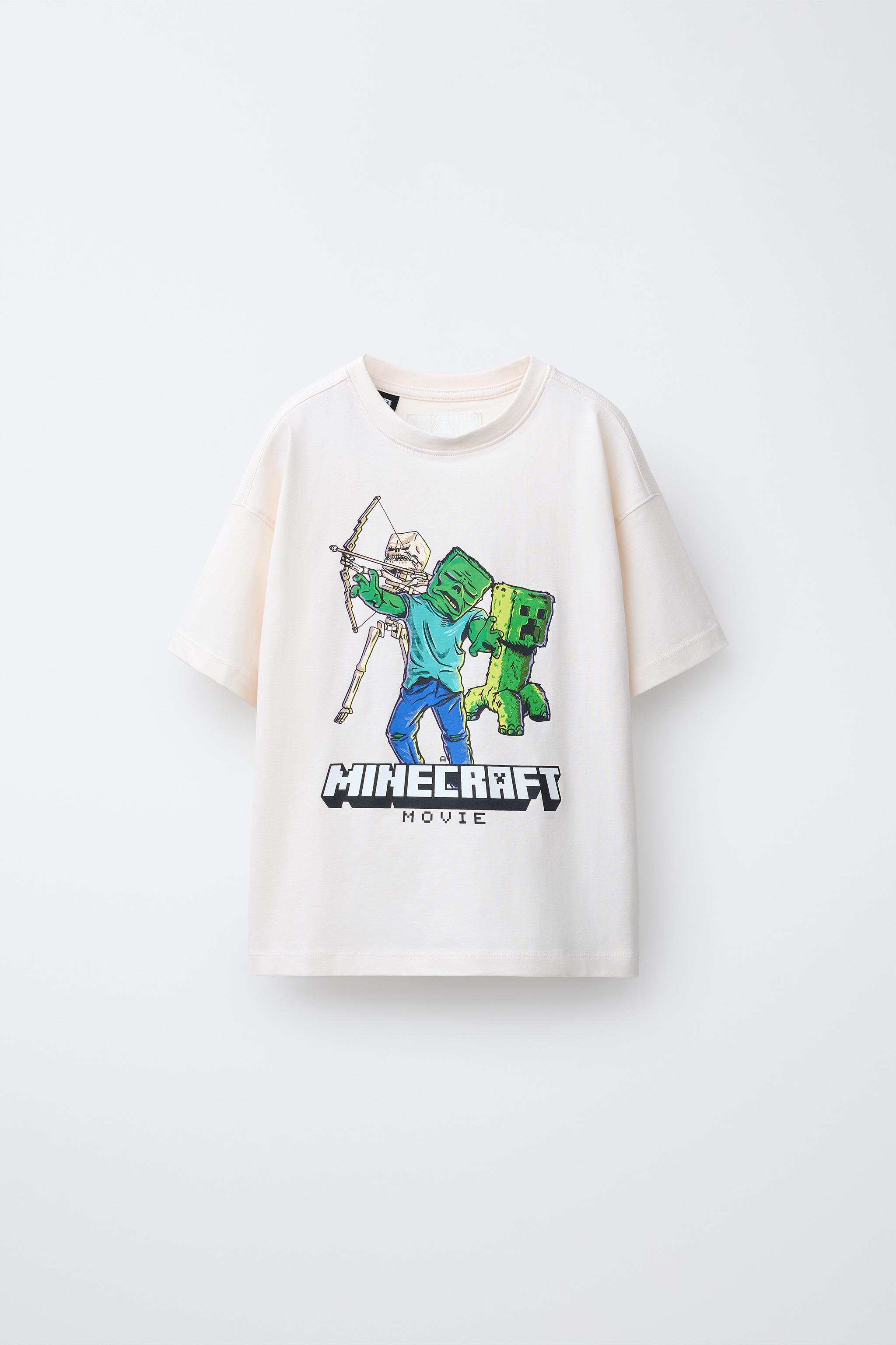 MINECRAFT © MOJANG AB. ™ PRINTED T-SHIRT